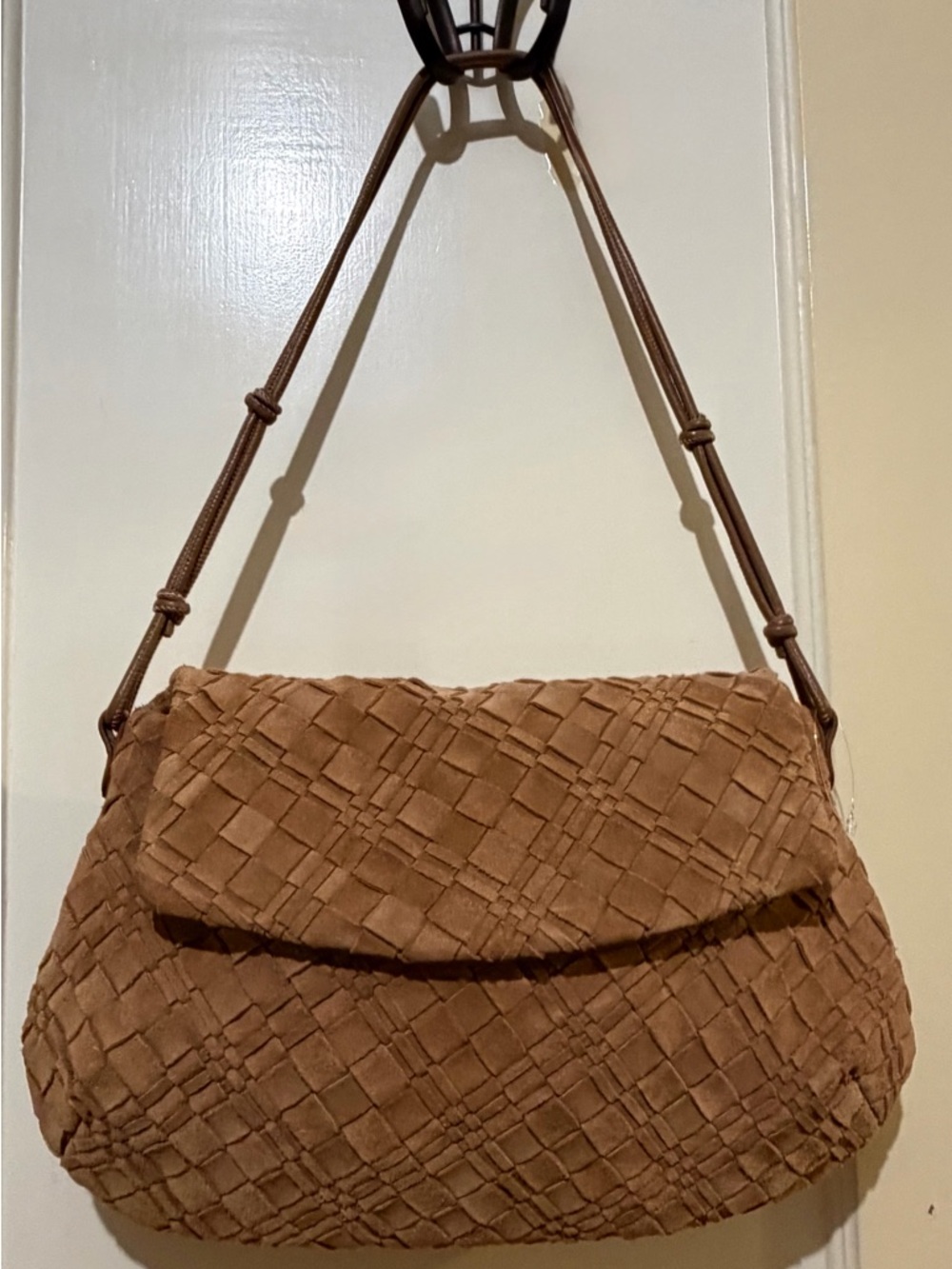 Sam Edelman woven suede  Shoulder Bag